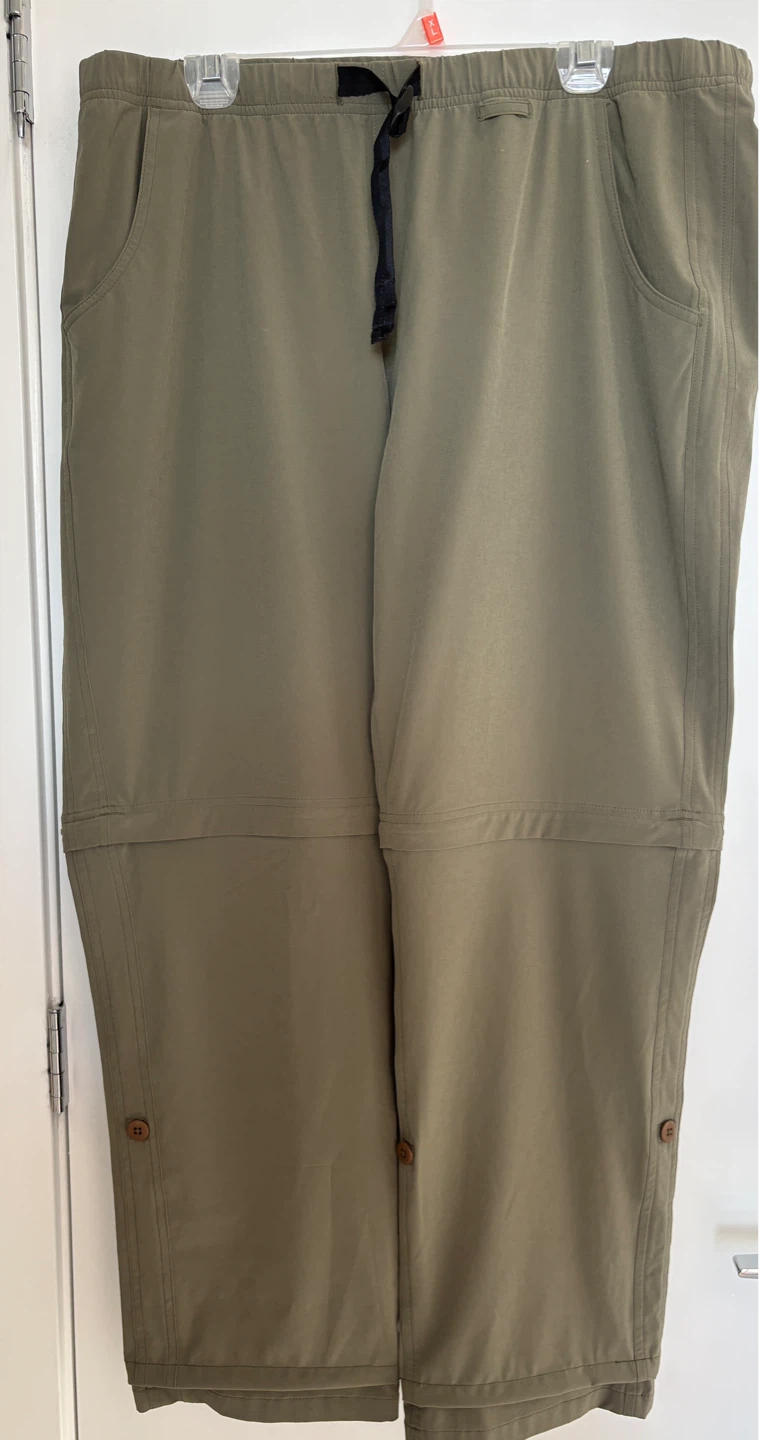 XL Aspen Quick Dry Convertible Zip-Off Cargo Pants