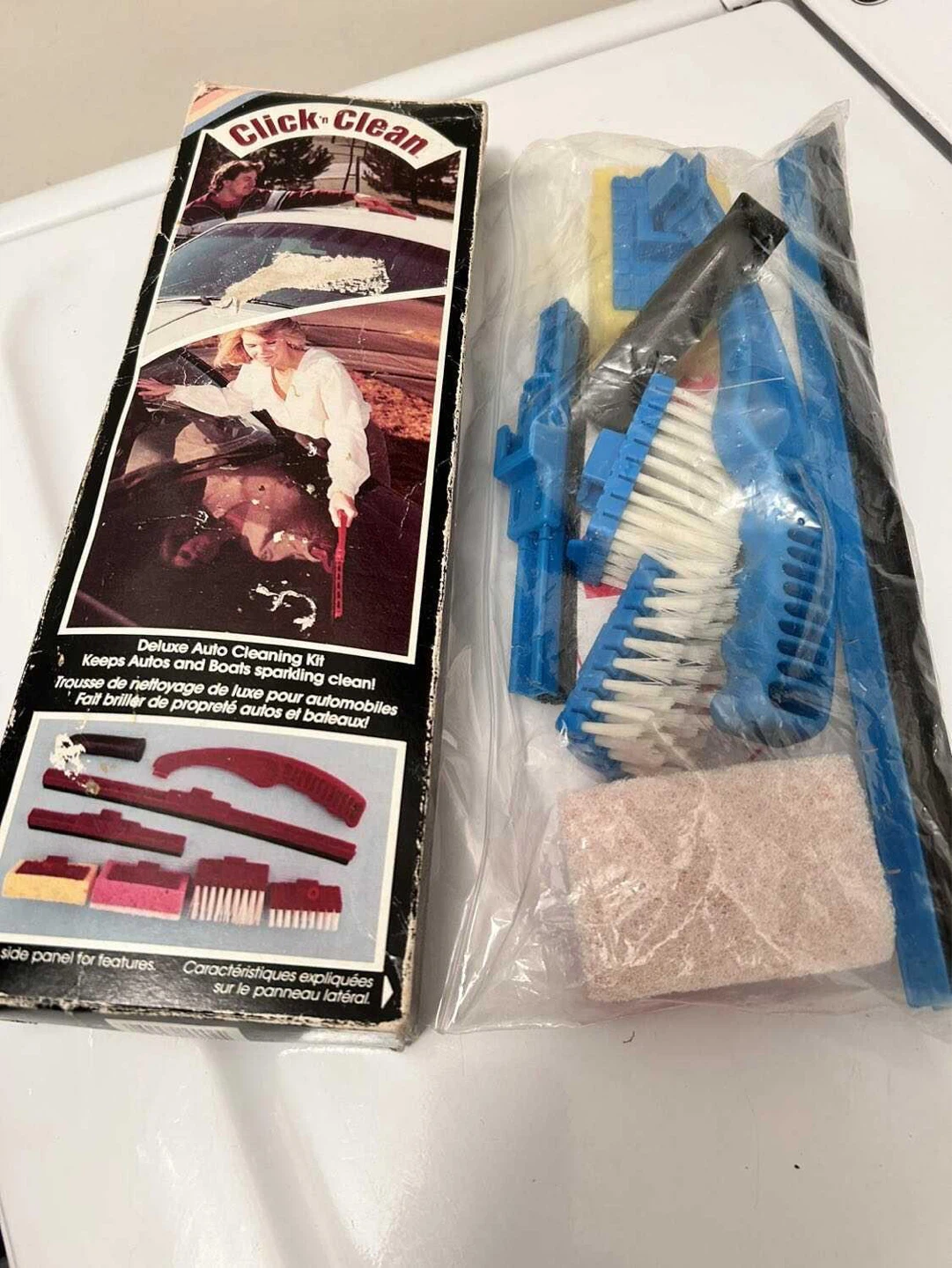 NEW Click 'n Clean Deluxe Cleaning Kit