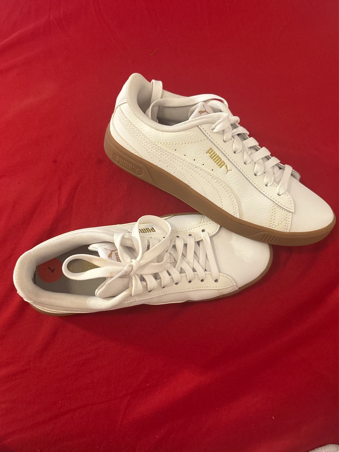Puma White Sneakers Size 7 - photo 2
