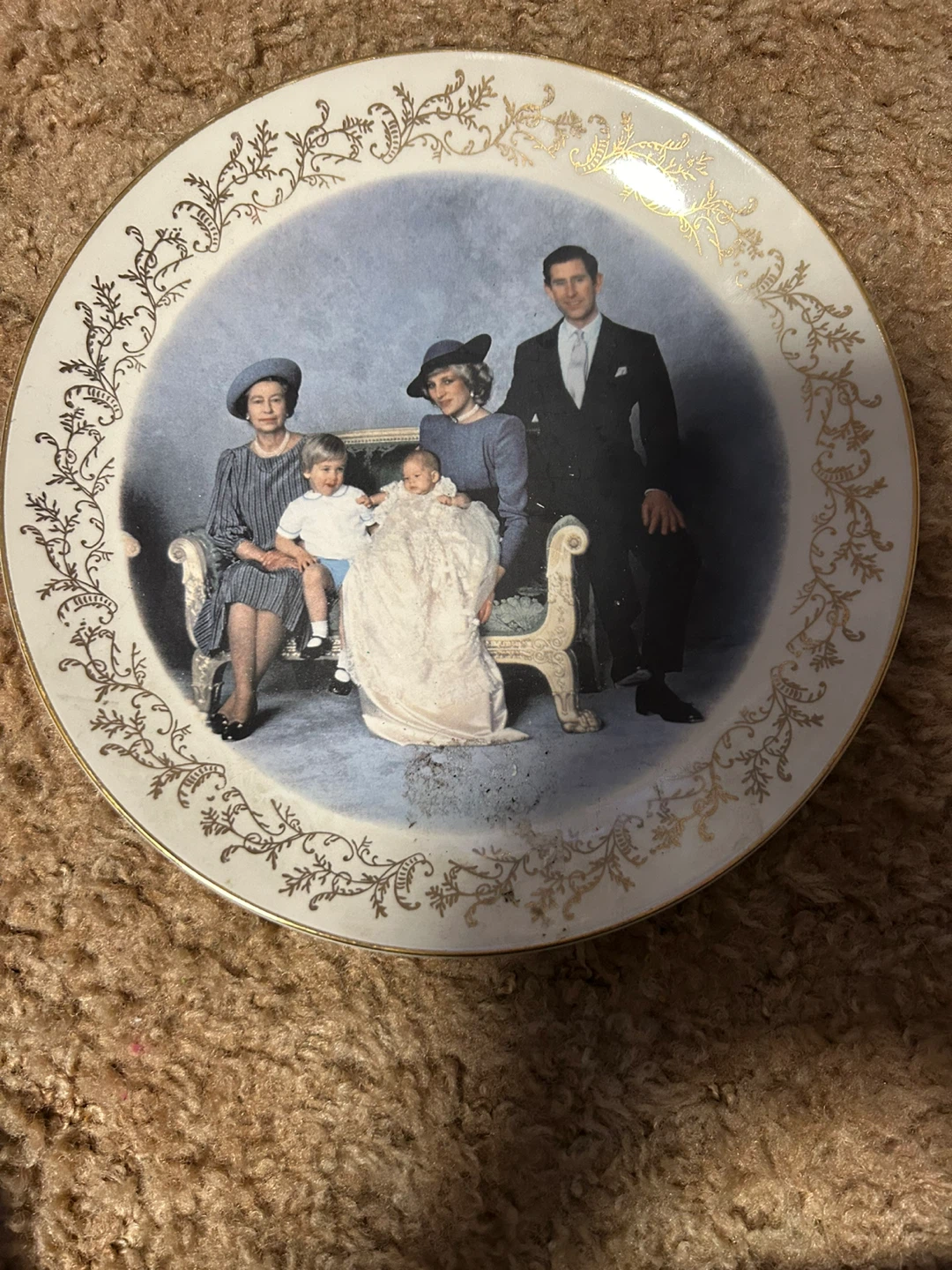 Royal Family Commemorative Plate