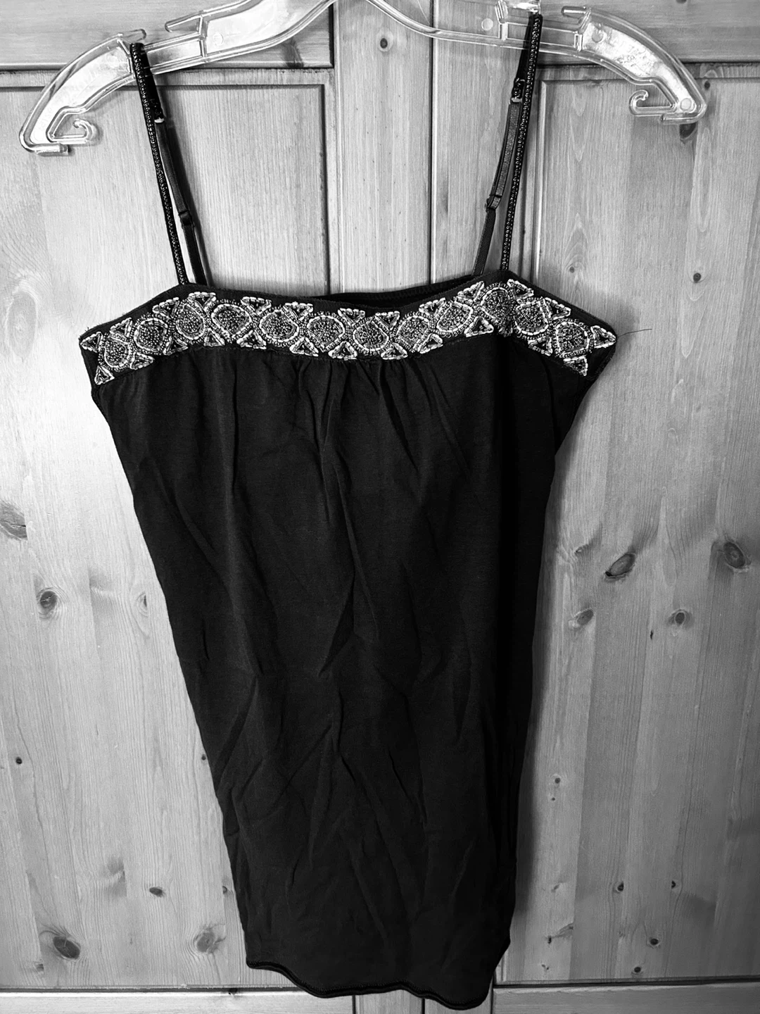 NEW Pewter Grey Beaded Camisole Top - photo 3