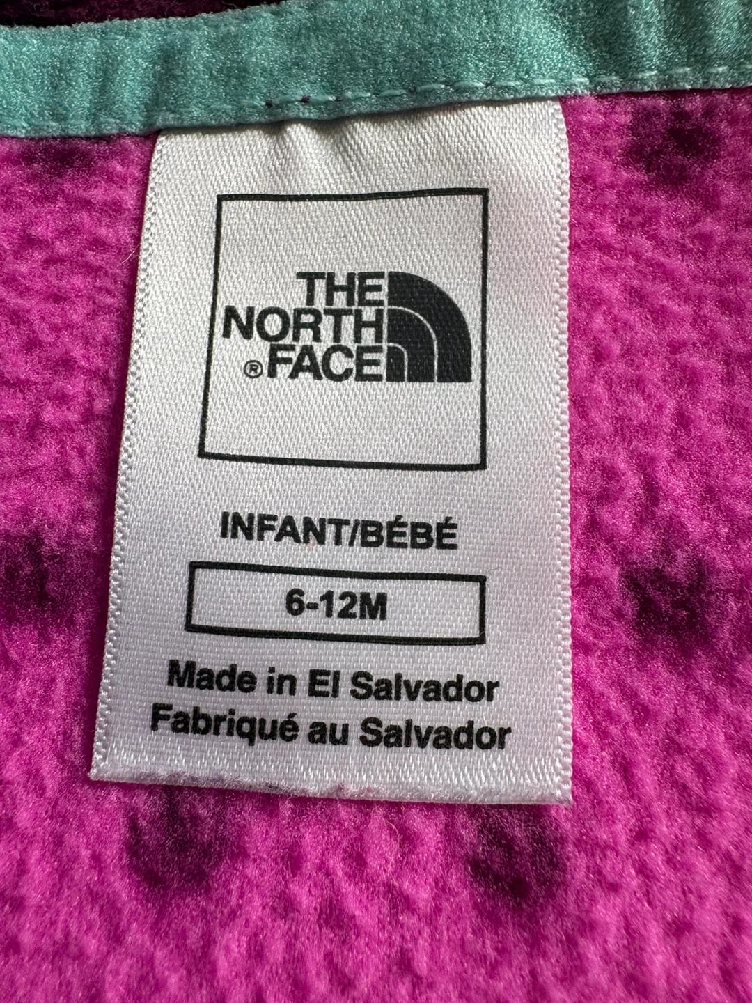 The North Face Fleece Hoodie Jacket - Infant 6-12M - photo 3