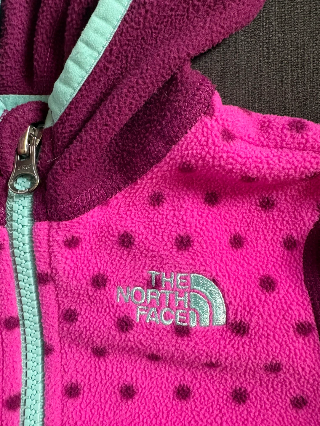 The North Face Fleece Hoodie Jacket - Infant 6-12M - photo 2