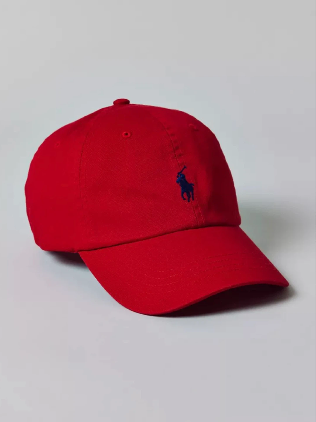 Red Polo hat