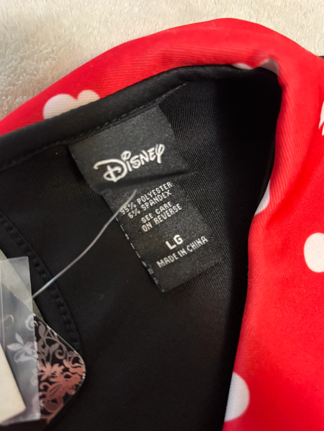 Disney Minnie Mouse Cosplay Crop Top - Size LG - photo 3