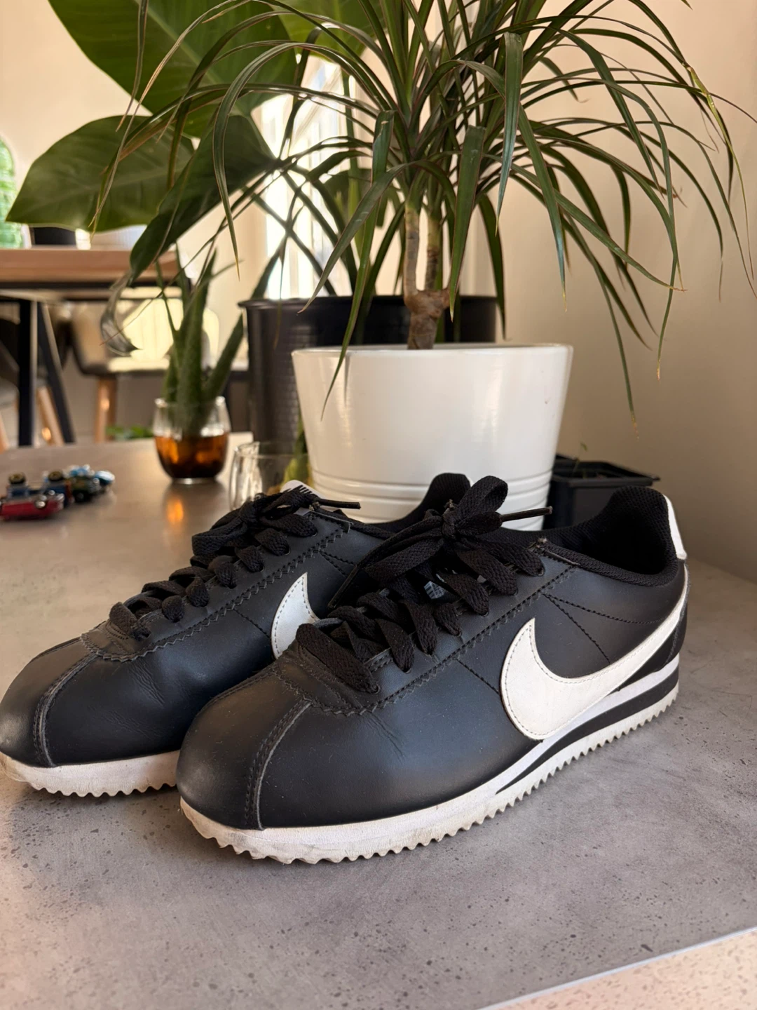 Nike Cortez Black White Sneakers