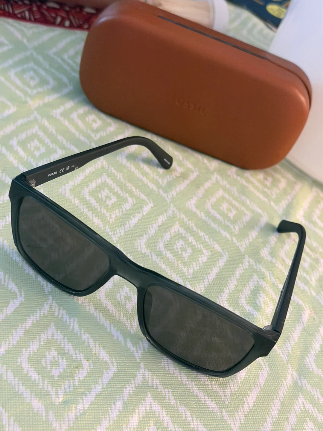 Fossil Sunglasses with Case