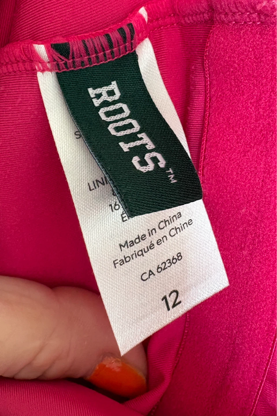 Size 12 Roots One-Piece Swimsuit - photo 4