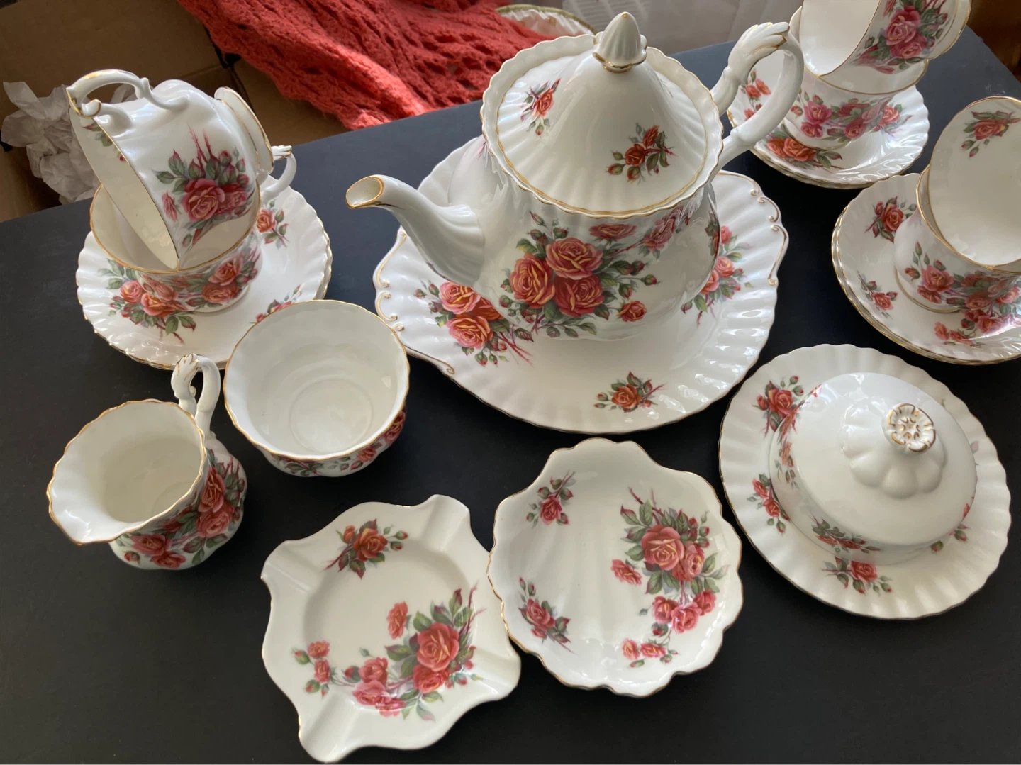 Royal Albert teaset for 6 Centennial rose - photo 4