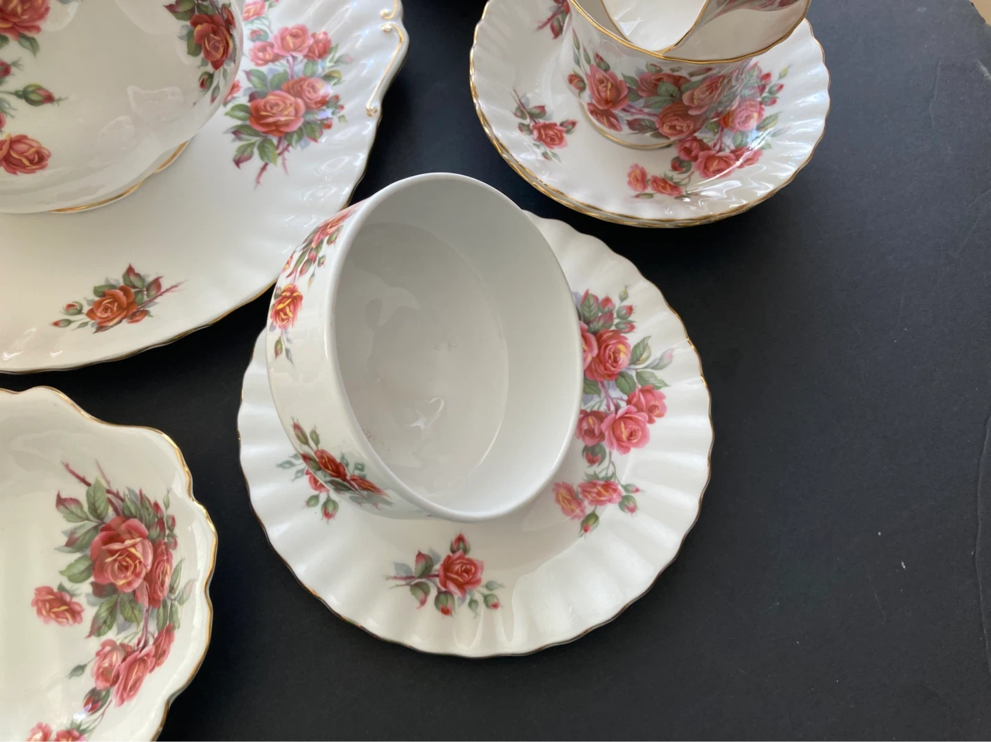Royal Albert teaset for 6 Centennial rose - photo 5
