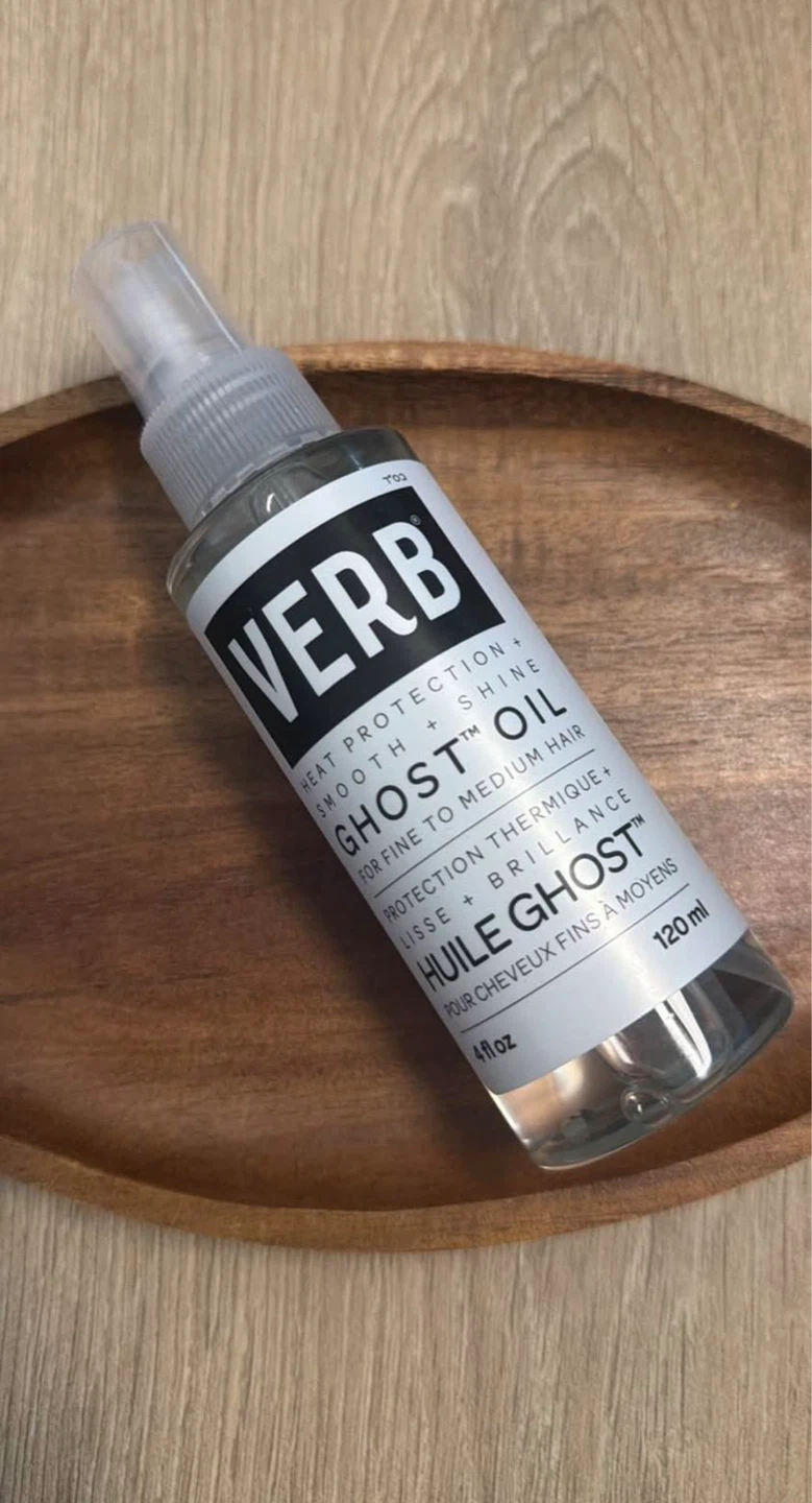 NEW‼️‼️Verb Ghost Oil Heat Protection + Smooth + Shine 120ml
