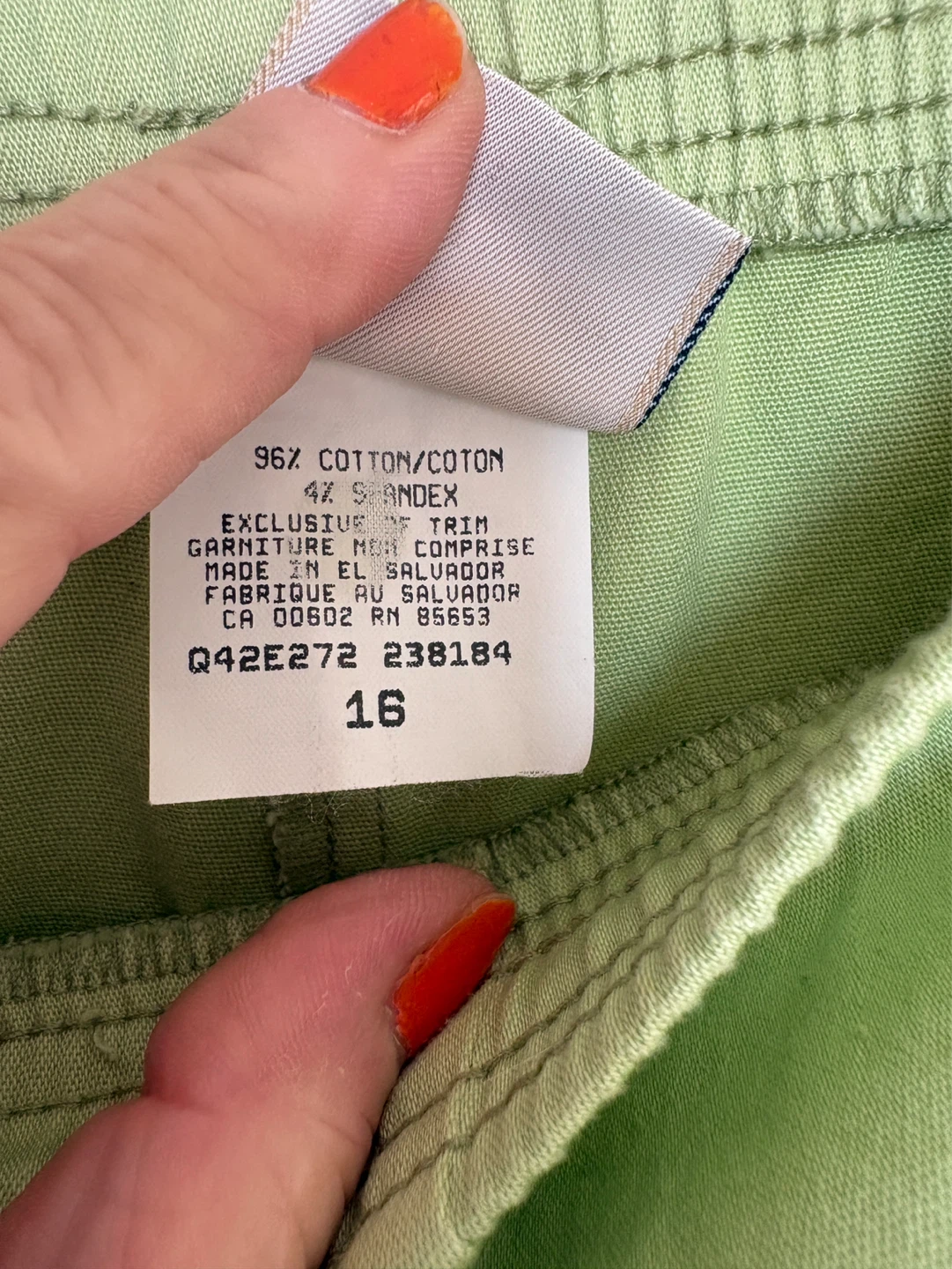 Koret City Blues Pants Size 16 Stretchy Denim - photo 2