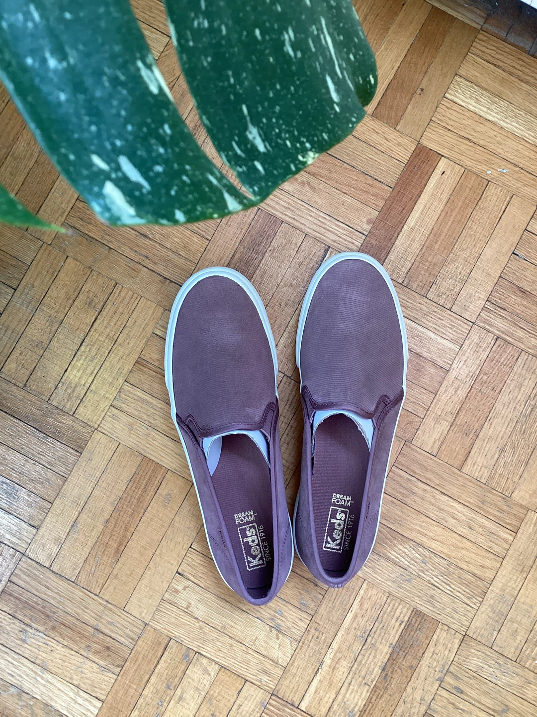 BNIB Keds Suede Slip-On Sneakers Size 9 - photo 3