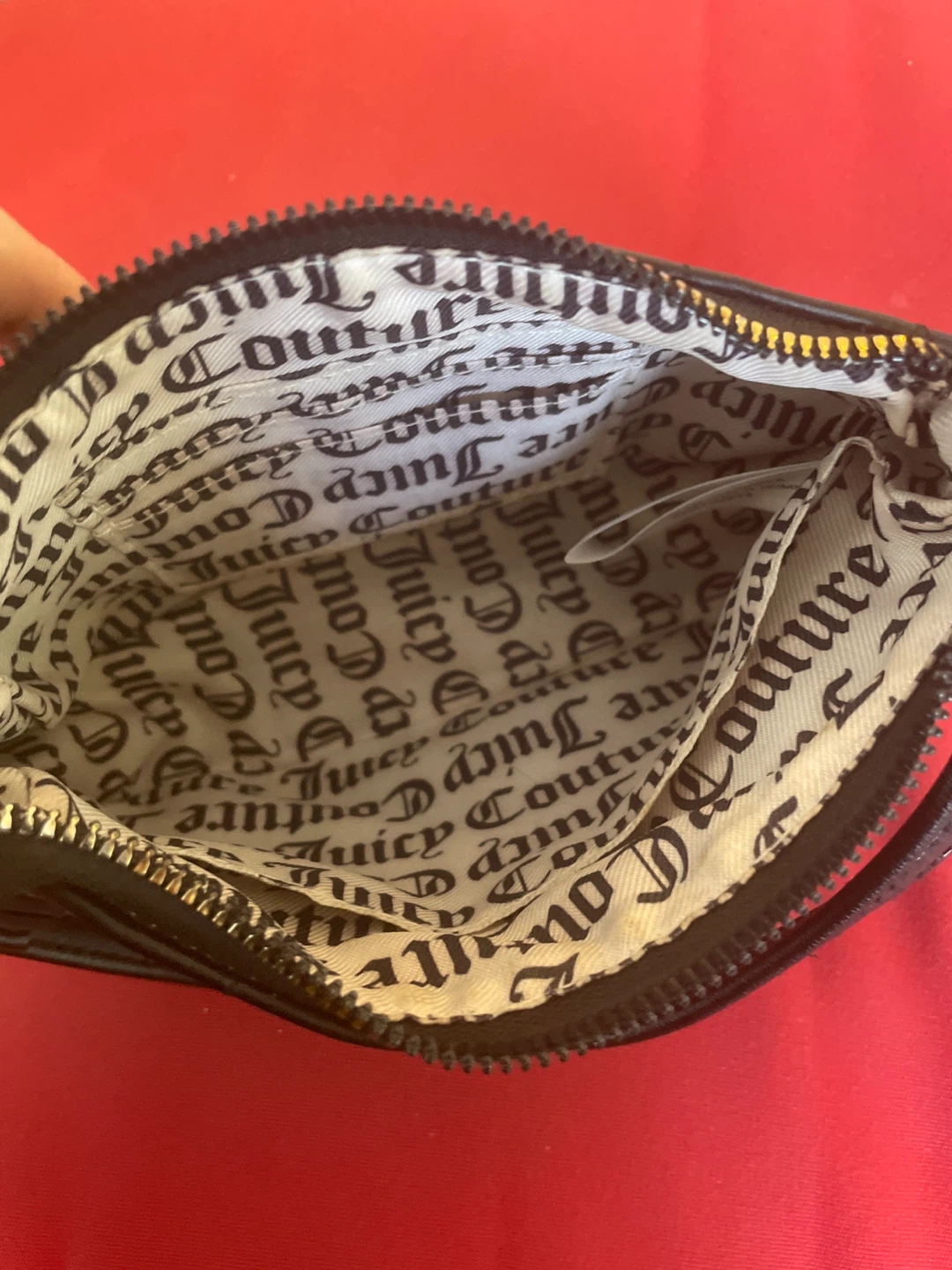 Juicy Couture Black Heart Quilted Wristlet  Bag - photo 4