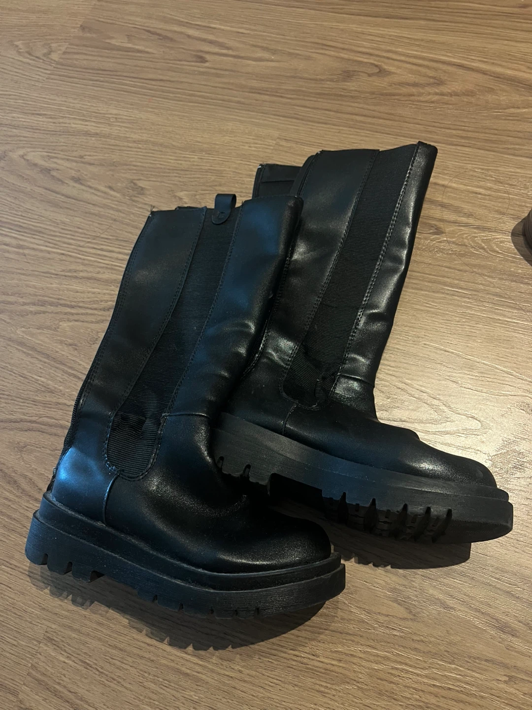 Black Knee-High Boots - photo 2