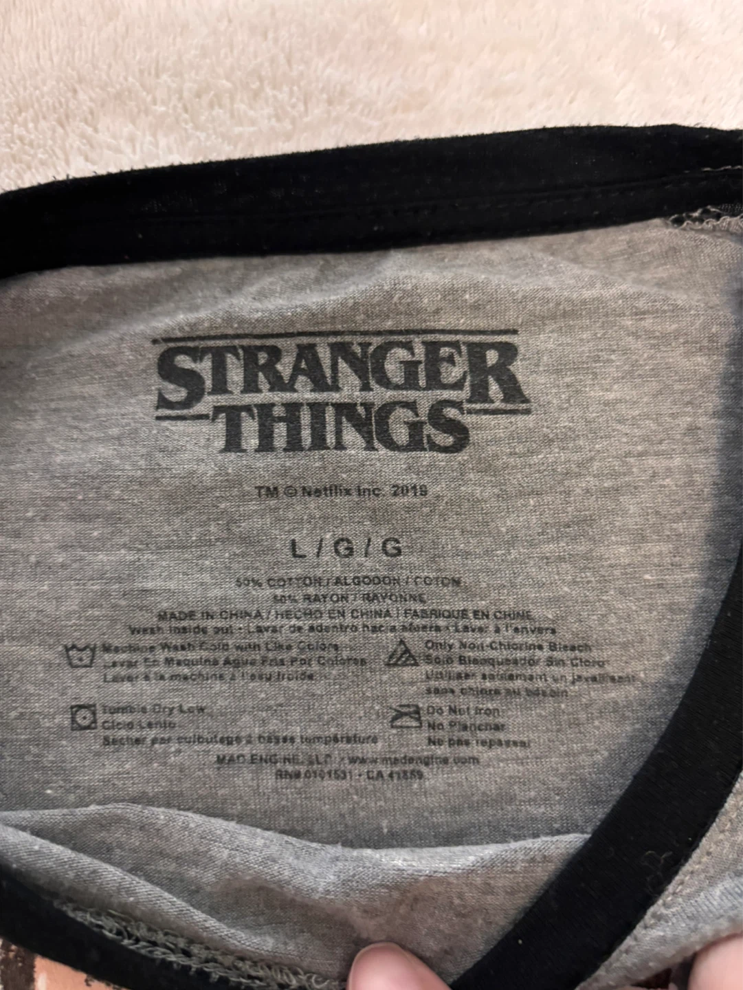 Stranger Things Graphic T-Shirt/Crop Top - photo 2
