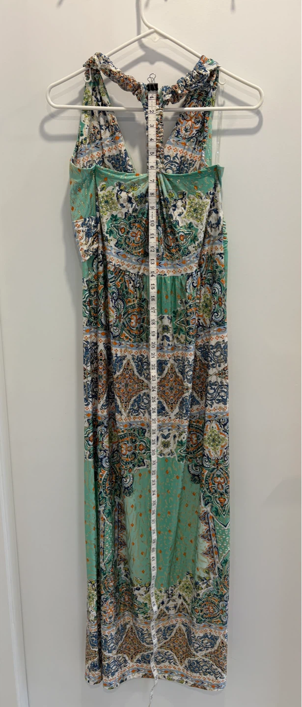 Size Small Maxi Dress Never Worn with Gold Sparkle - photo 4
