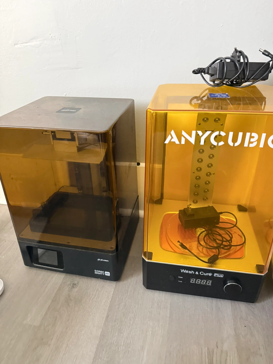 Phrozen Sonic Mighty 4K 3D Printer and Anycubic Wash&Cure