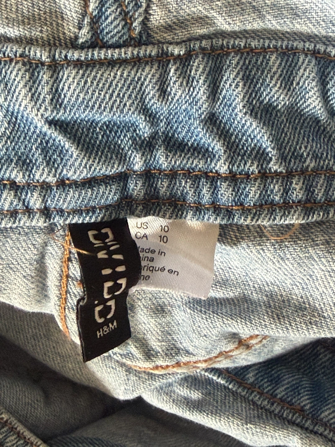 H&M Denim Overall Dress - photo 3