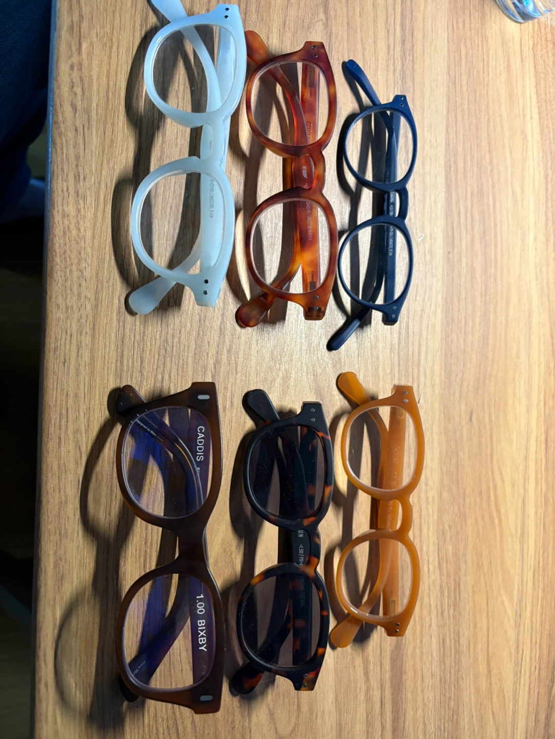 Reading glasses