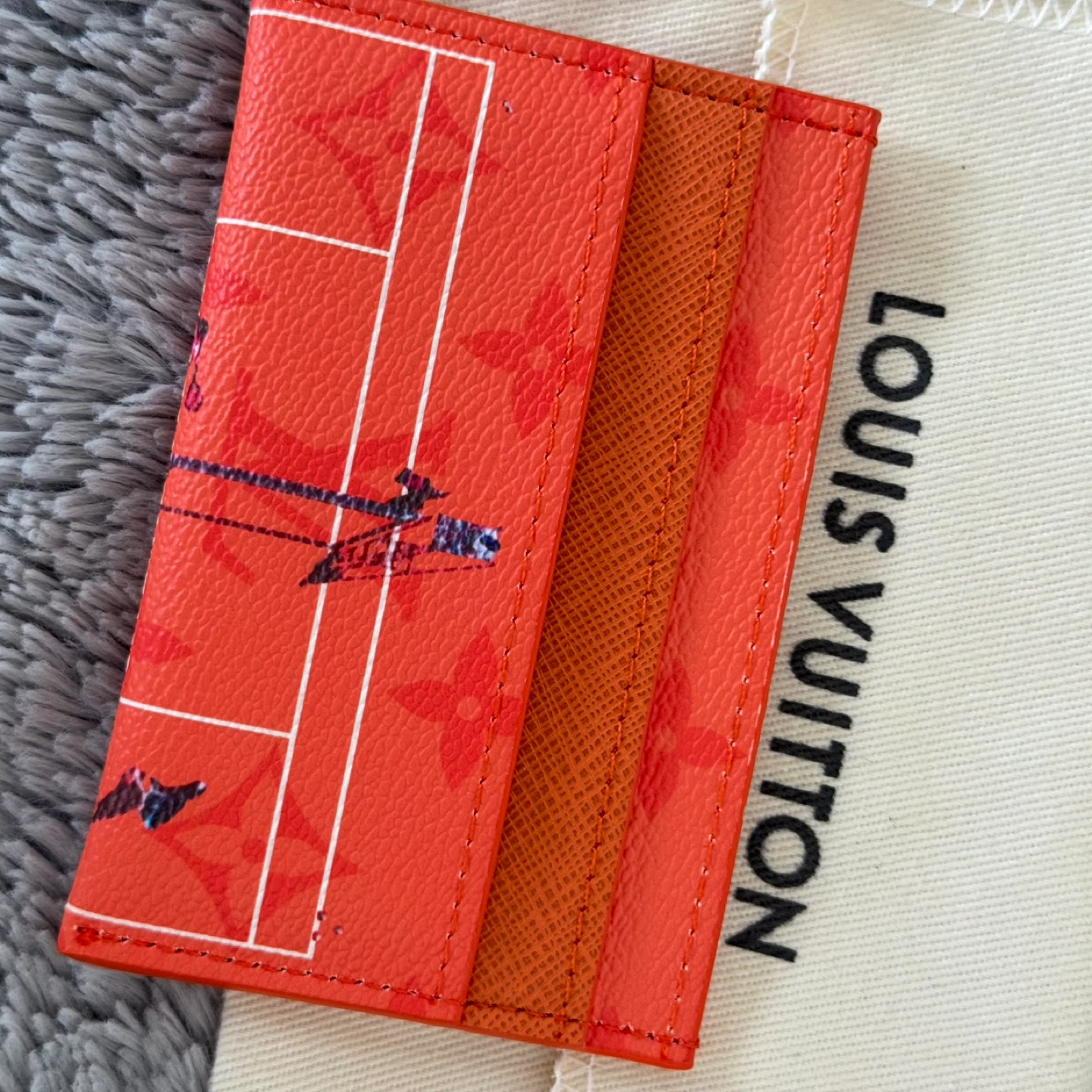 Louis Vuitton Card Holder - Tennis Print - photo 5