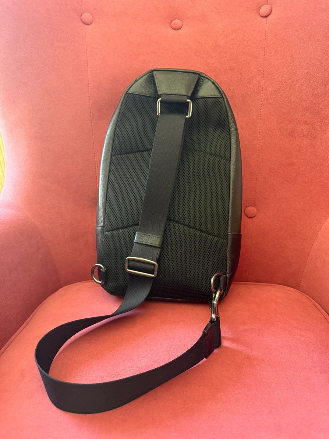 Coach Black Leather Sling Bag - photo 5
