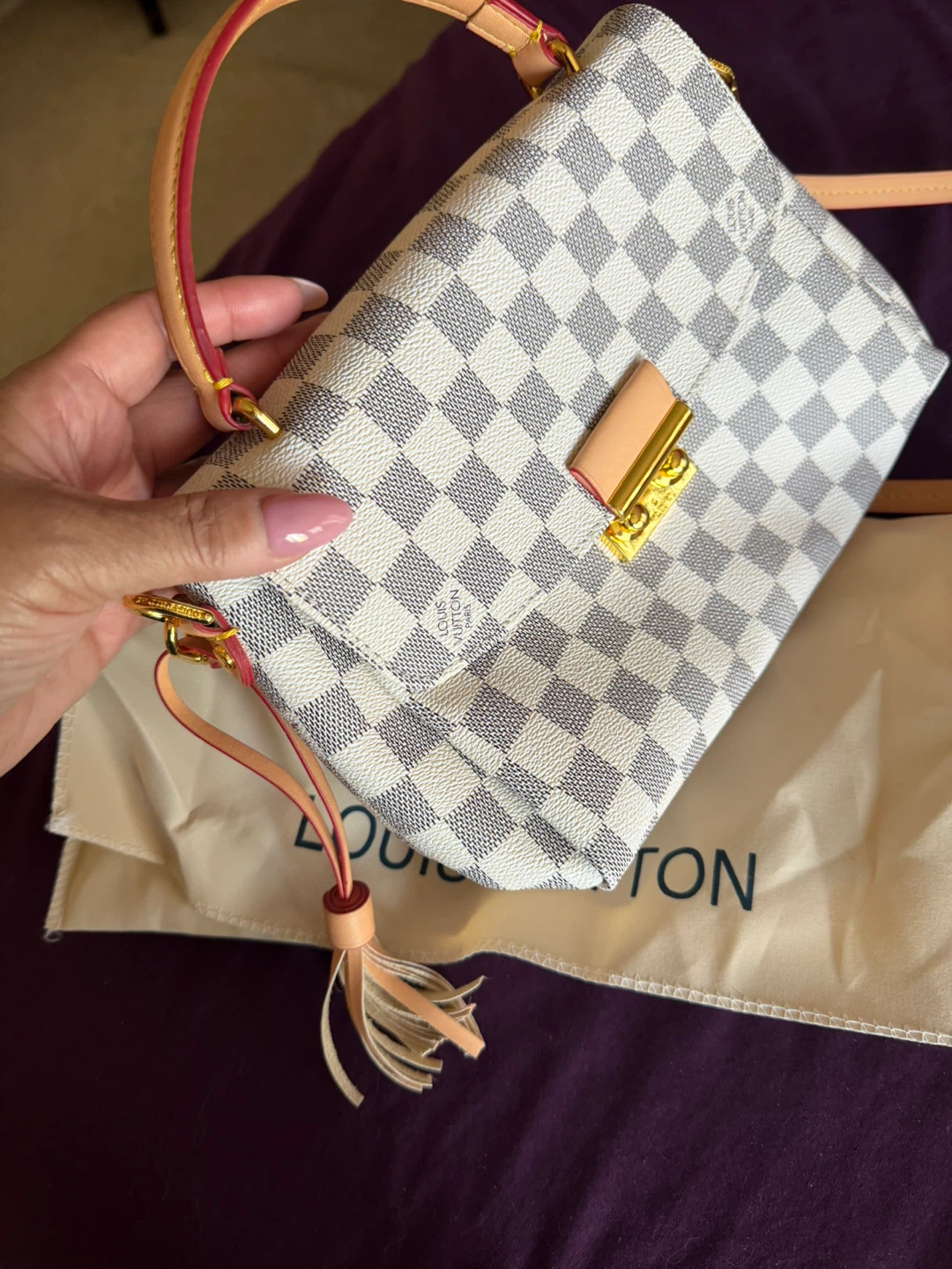 Louis Vuitton Damier Azur Speedy Bandouliere 25