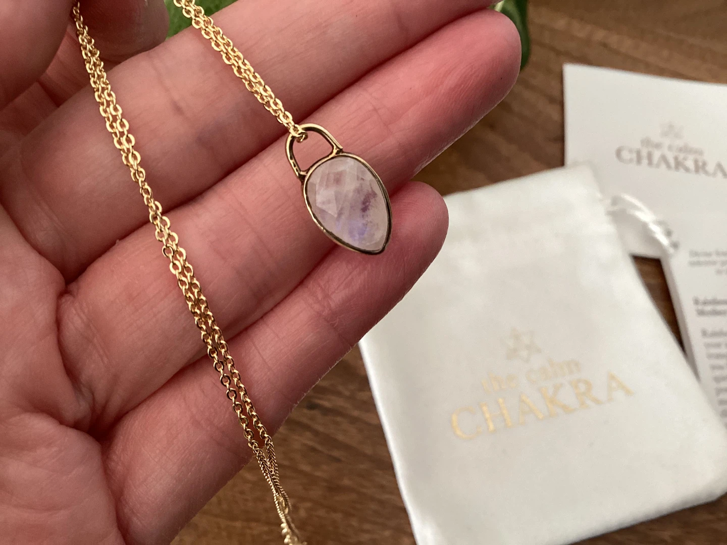 Rainbow Moonstone Necklace - photo 2