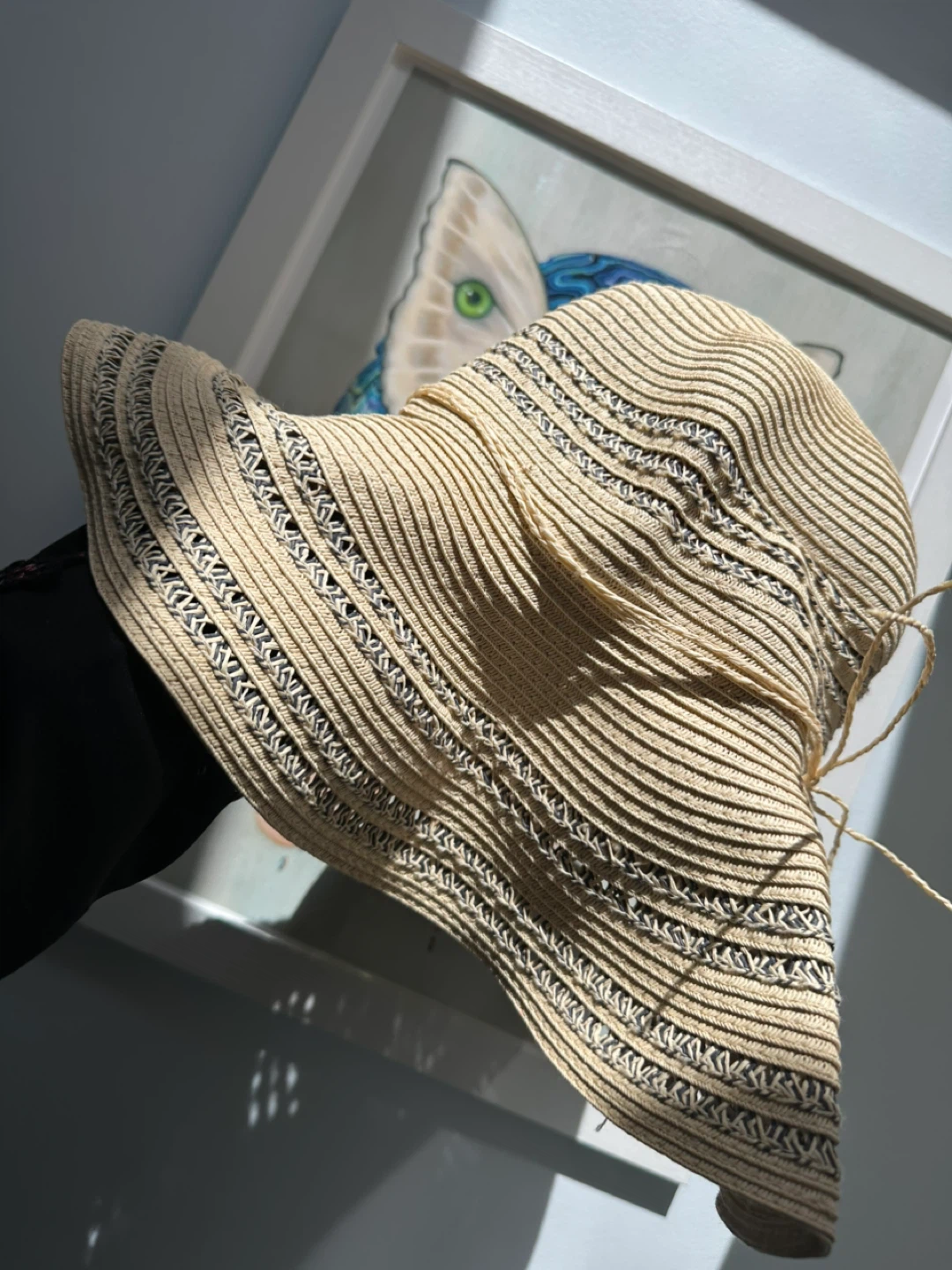 George. Straw Sun Hat
