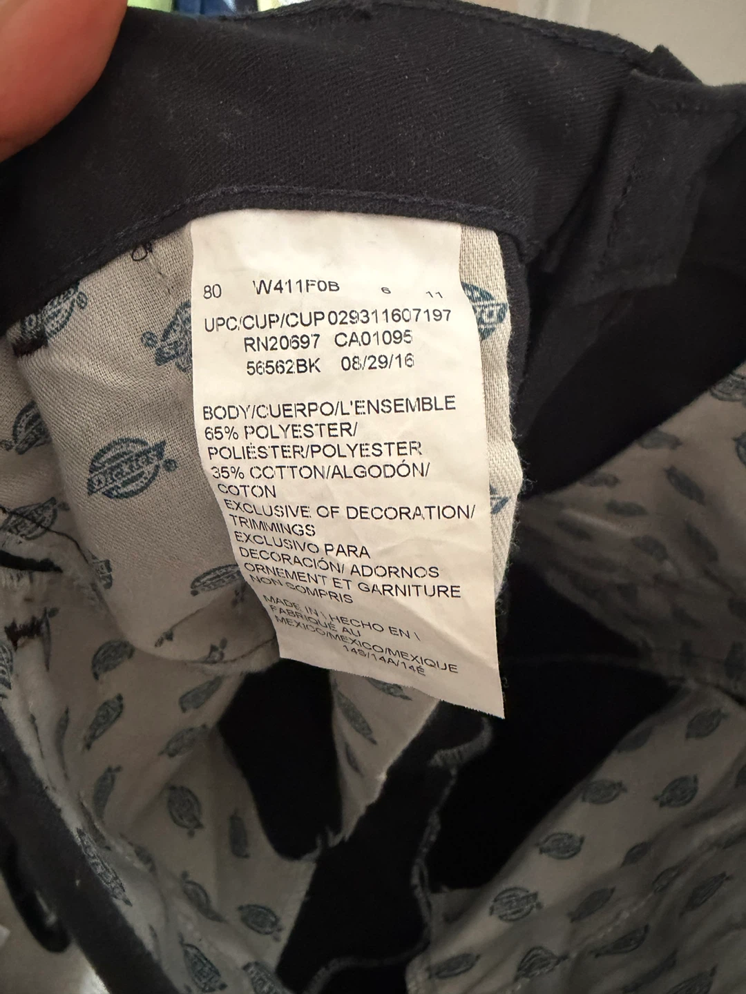 Dickies Black Work Pants - photo 3