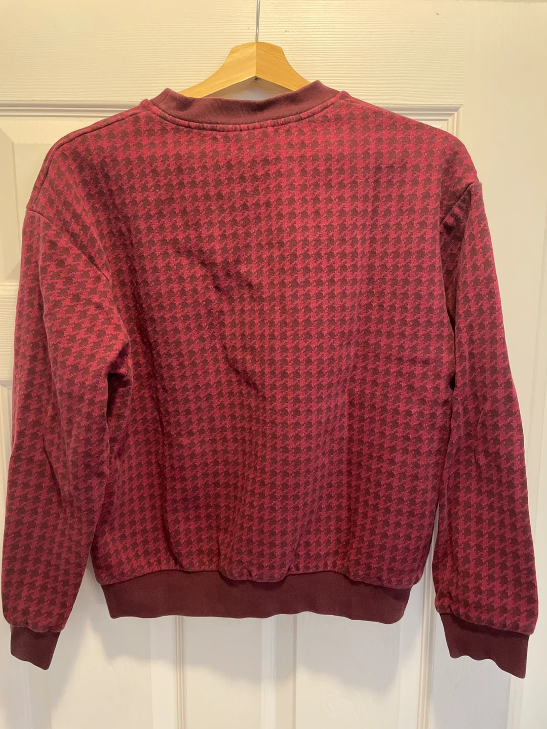 Lacoste Houndstooth Pullover Sweater Size 38 - photo 4