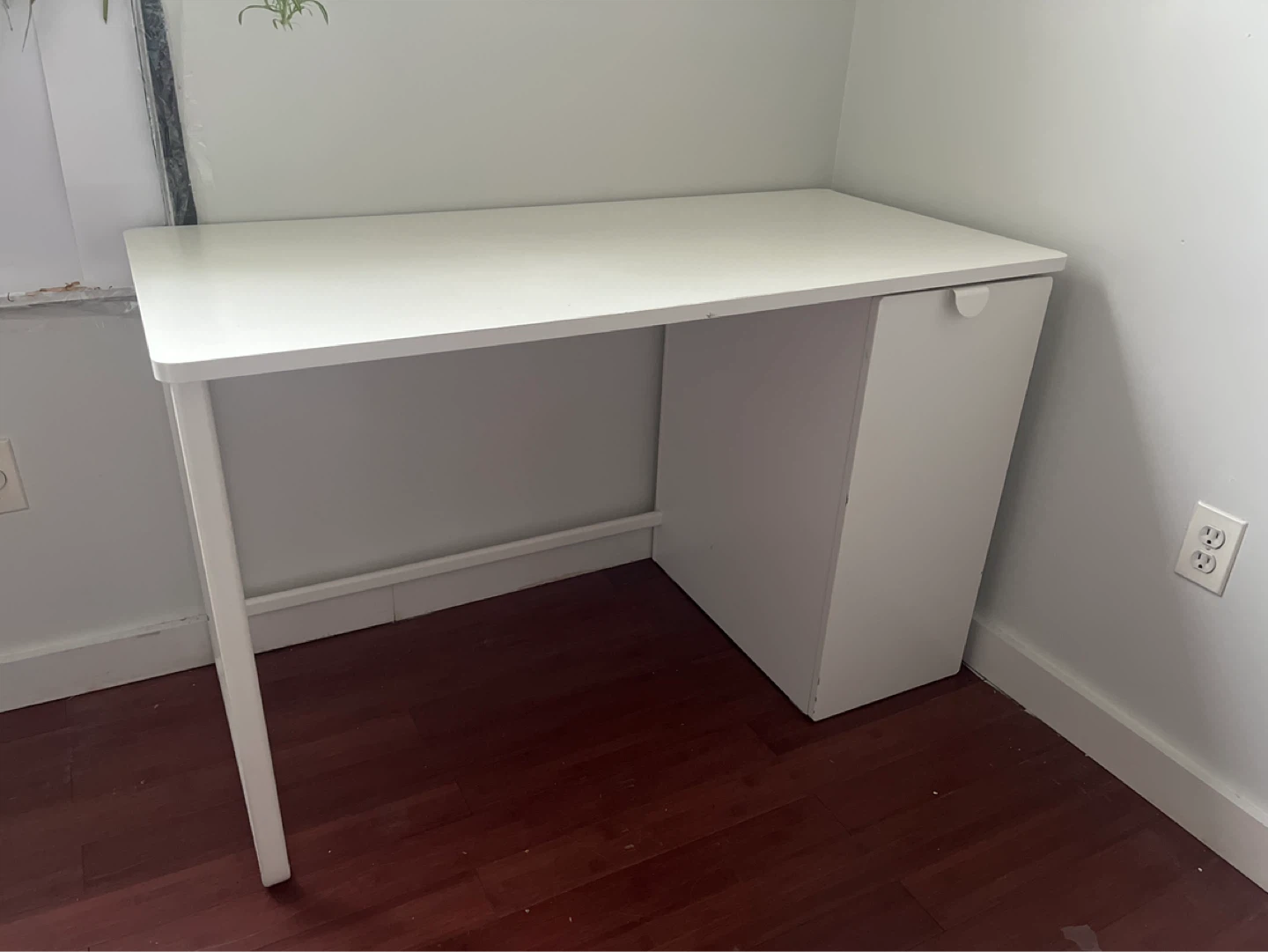 White Desk with Drawers, IKEA