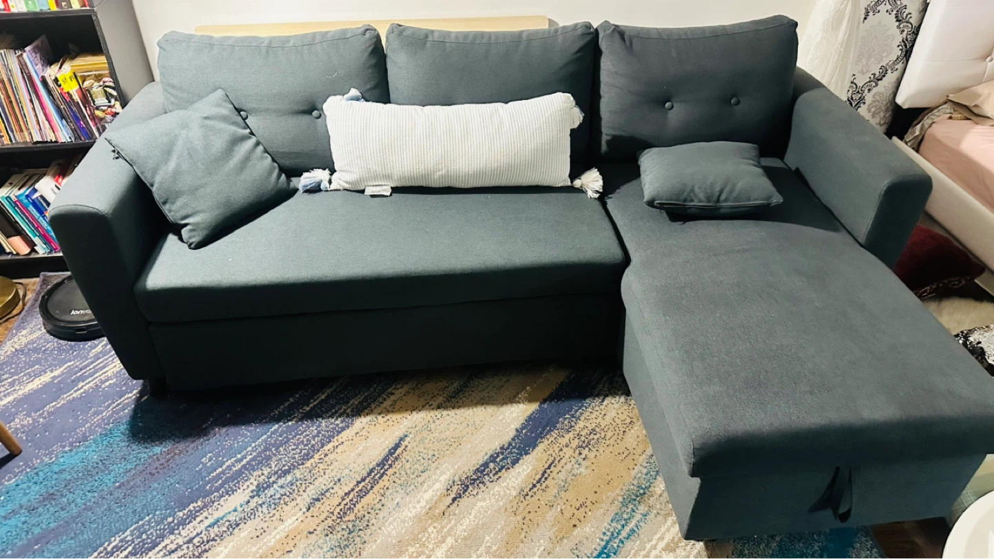 Storage Sofa Sleeper with Storage
