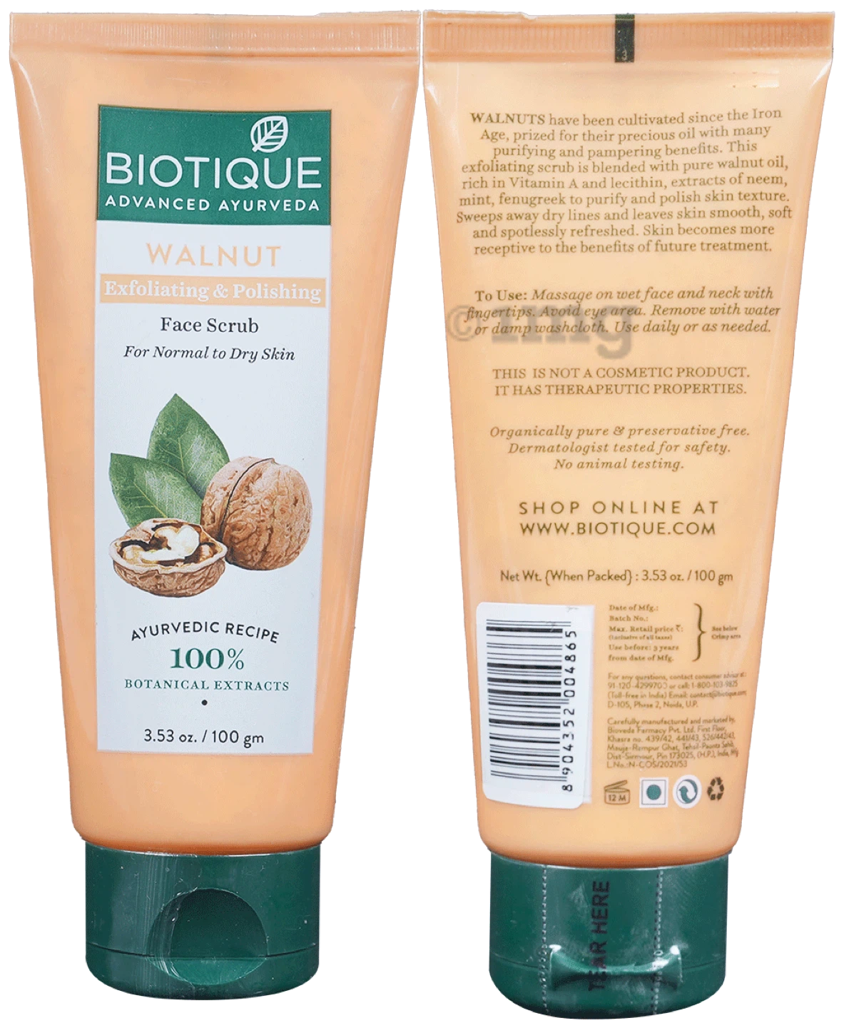 Biotique Walnut Face Scrub
