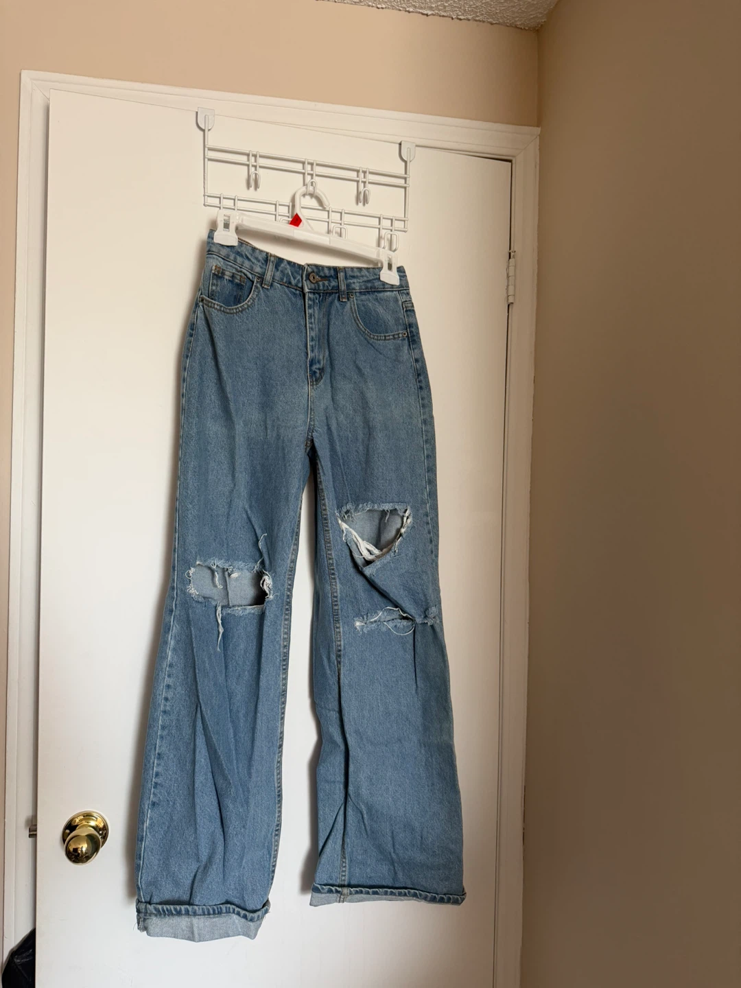 Armalife High-Waisted Wide-Leg Jeans - Size 26