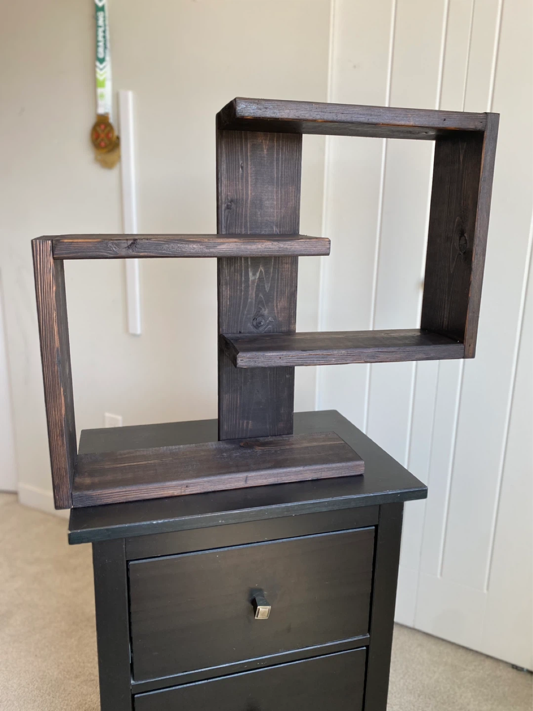 Wooden Floating Wall Shelf - photo 2