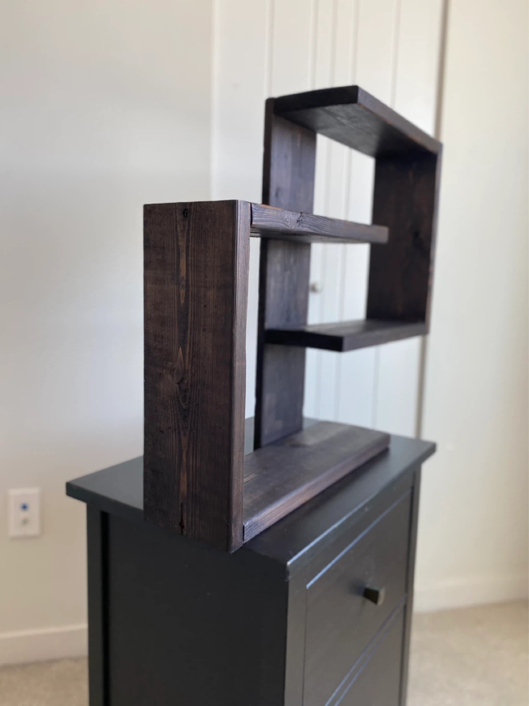 Wooden Floating Wall Shelf - photo 3