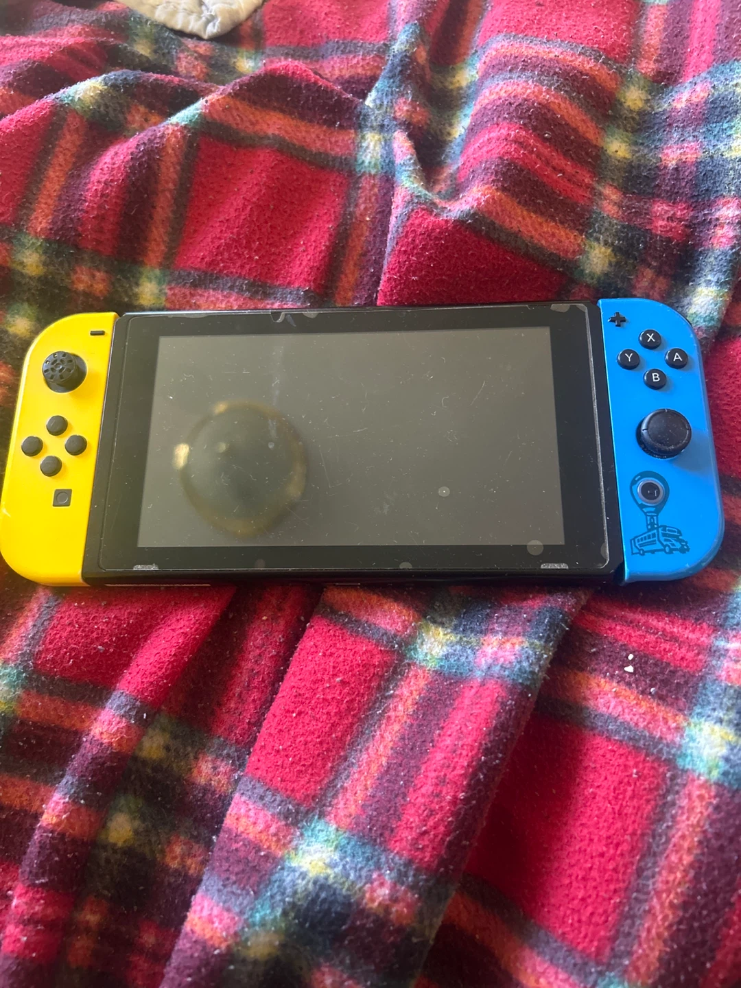 Nintendo Switch Console - Yellow & Blue Joy-Cons - photo 4