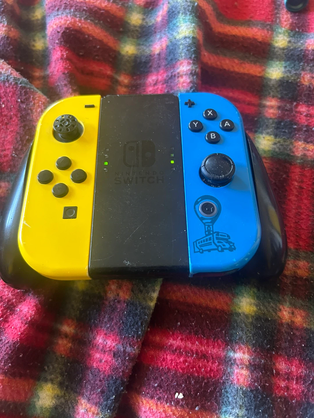Nintendo Switch Console - Yellow & Blue Joy-Cons - photo 2