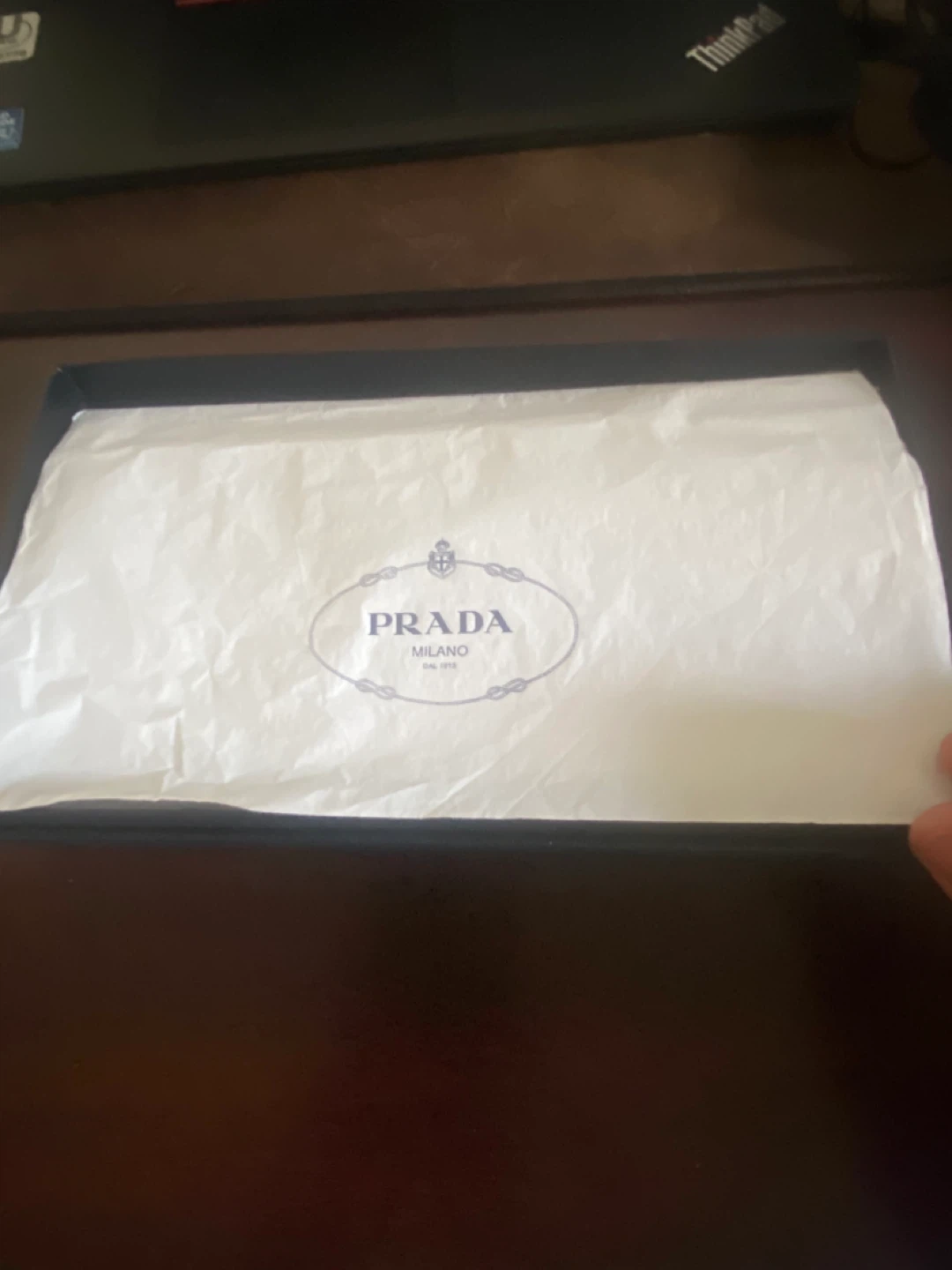 Prada Red Leather Zip Around Wallet - photo 2