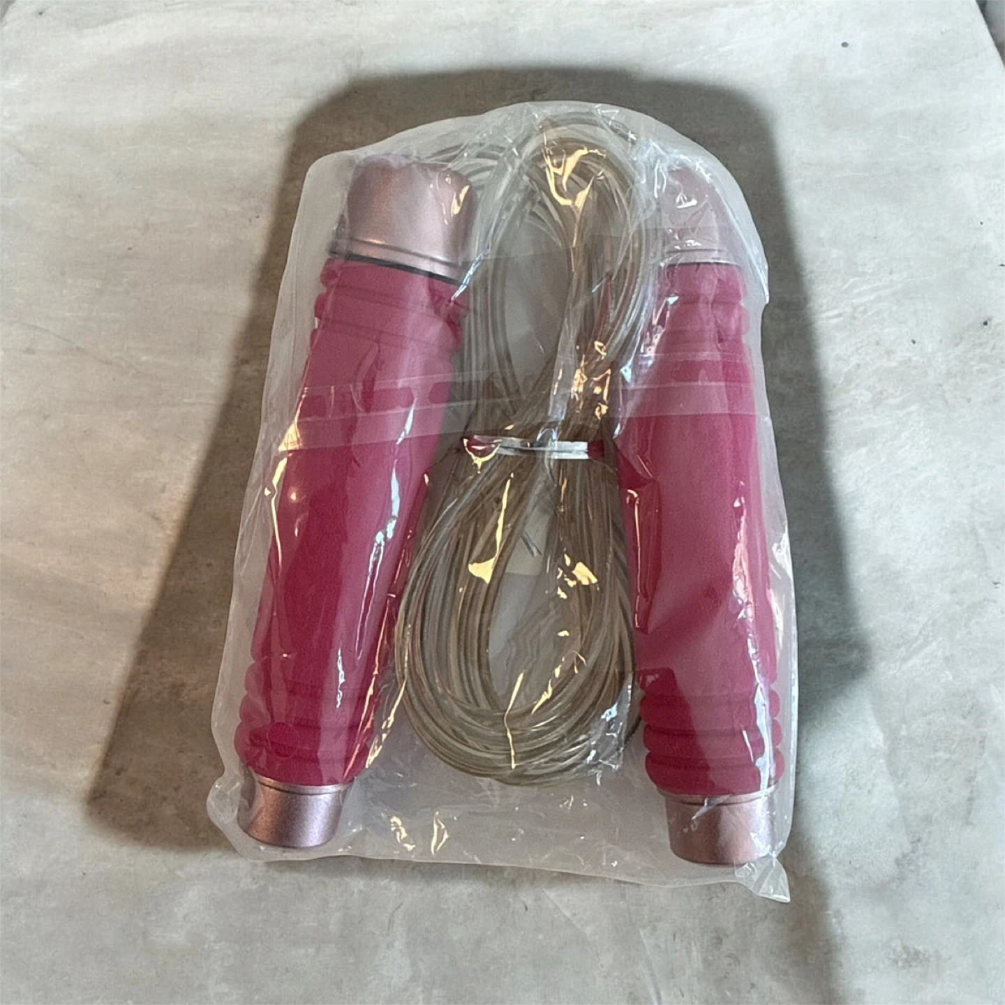 Jump Rope - Pink and Rose Gold