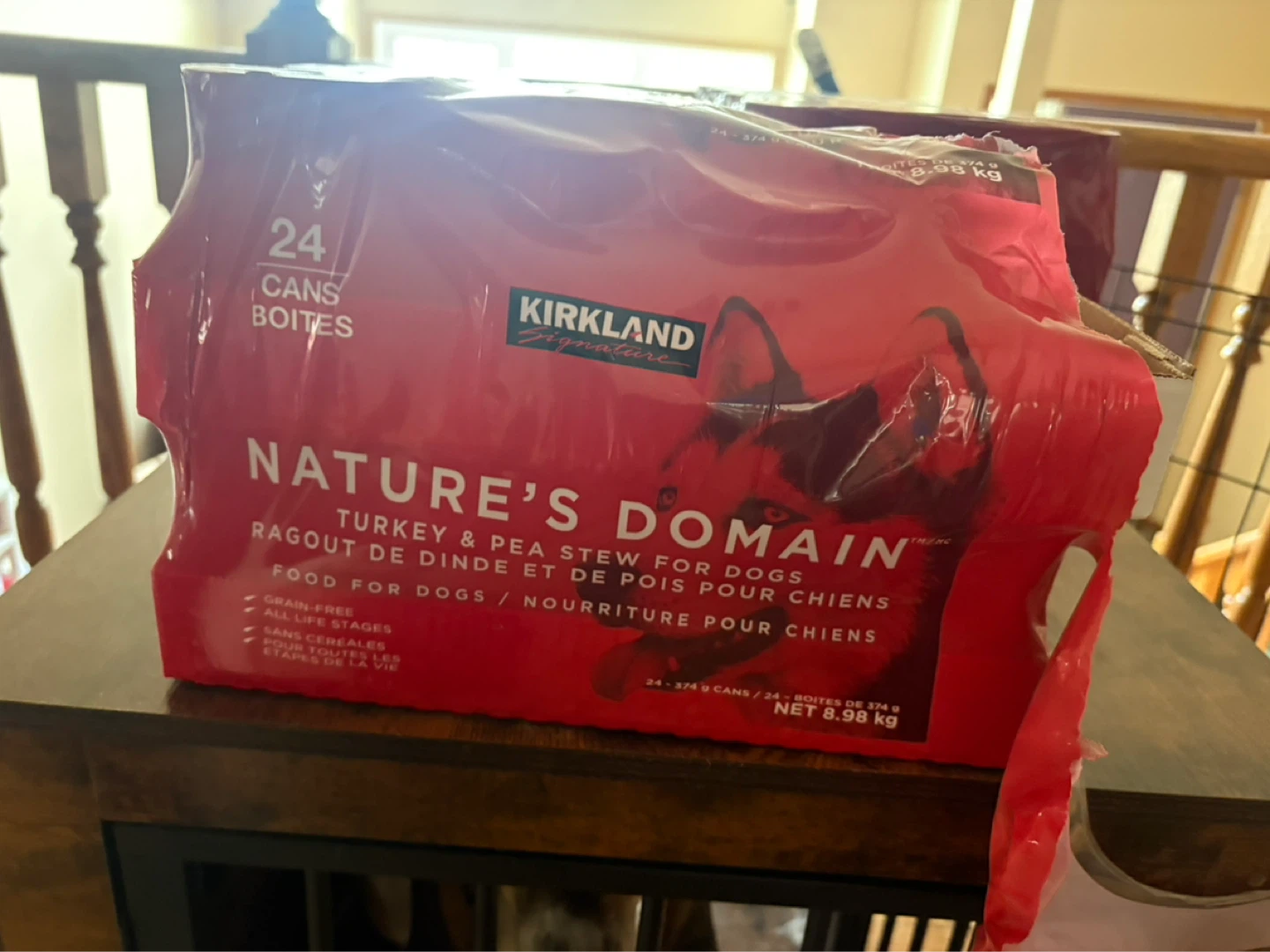 Kirkland Signature Nature's Domain Turkey & Pea Stew for Dogs