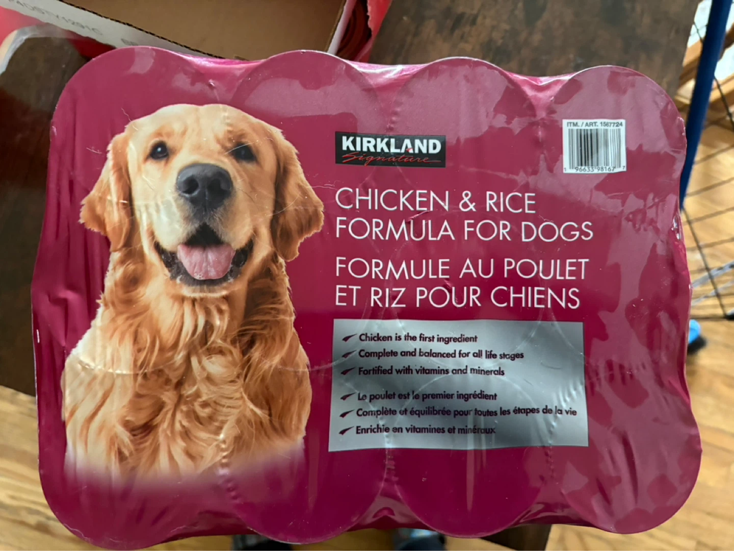 Kirkland Signature Chicken & Rice Formula for Dogs