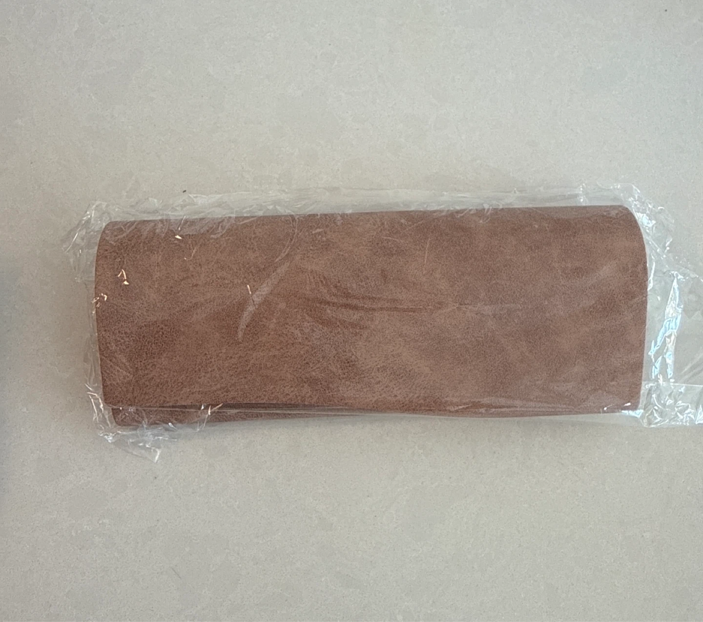 Brown glasses box
