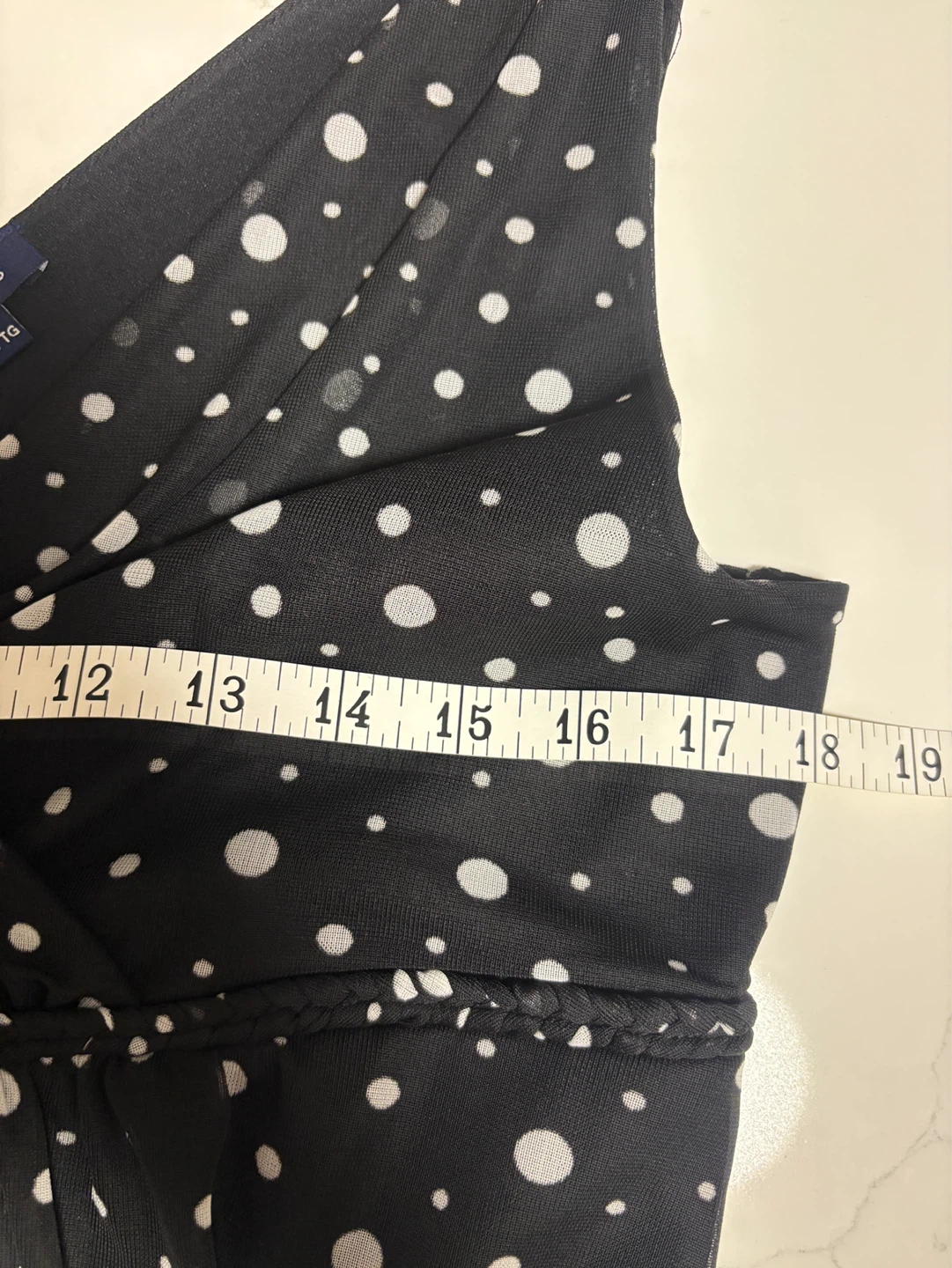 XL Black Polka Dot Dress - photo 2