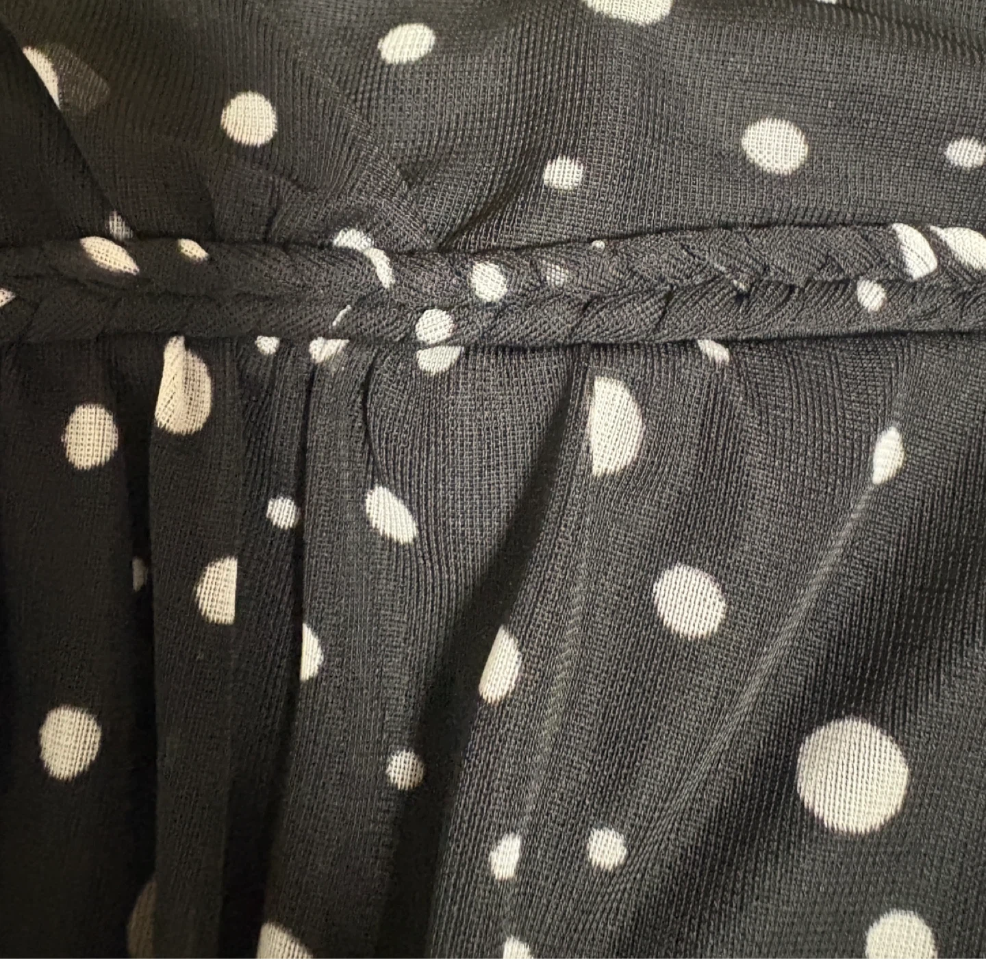 XL Black Polka Dot Dress - photo 3