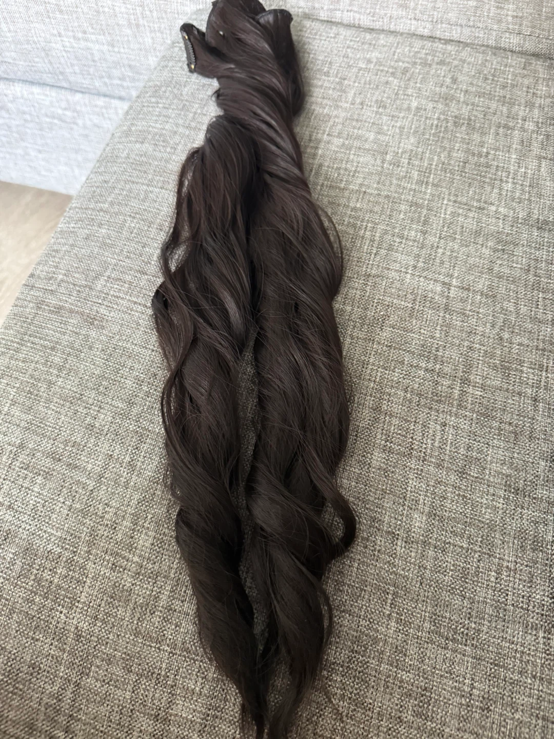 Clip-in Hair Extensions - Dark Brown