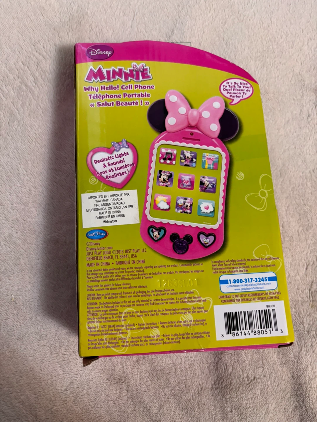 Disney Minnie Why Hello! Cell Phone Portable Toy - photo 2