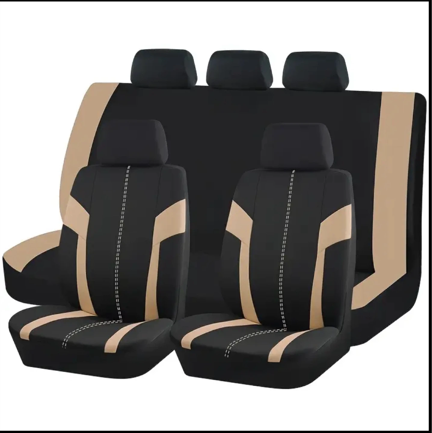 Car Seat Covers - Front Bucket & Bench Seat Set