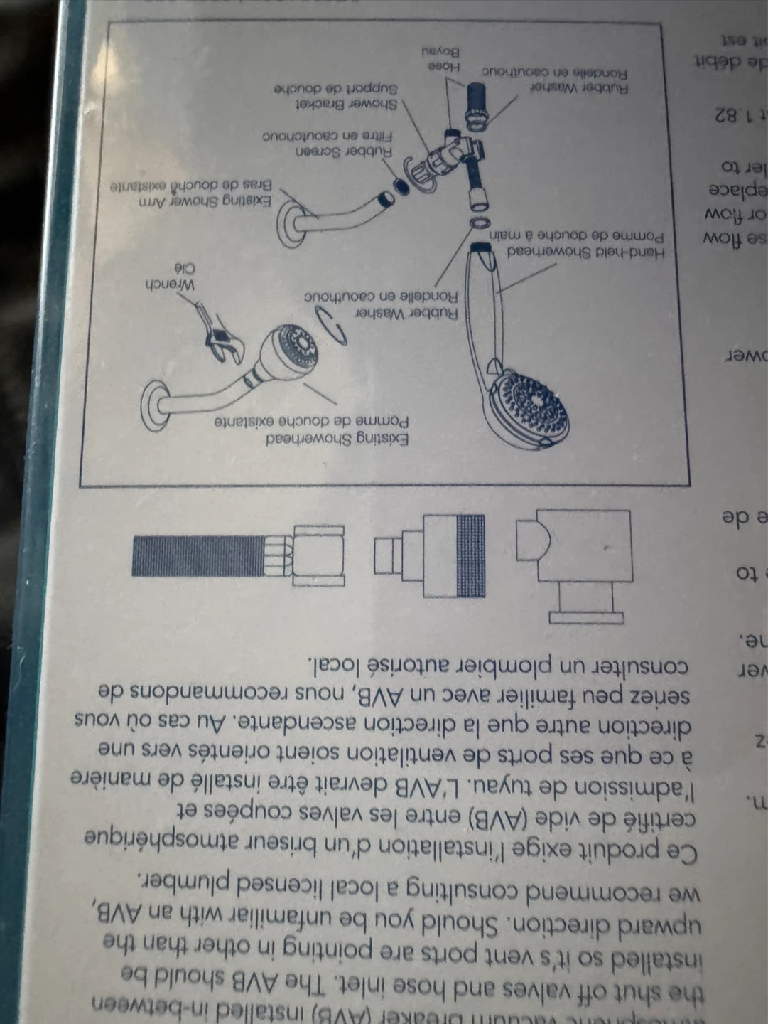 BRAND NEW Eurostream 5 Setting Handheld Shower Head - photo 2